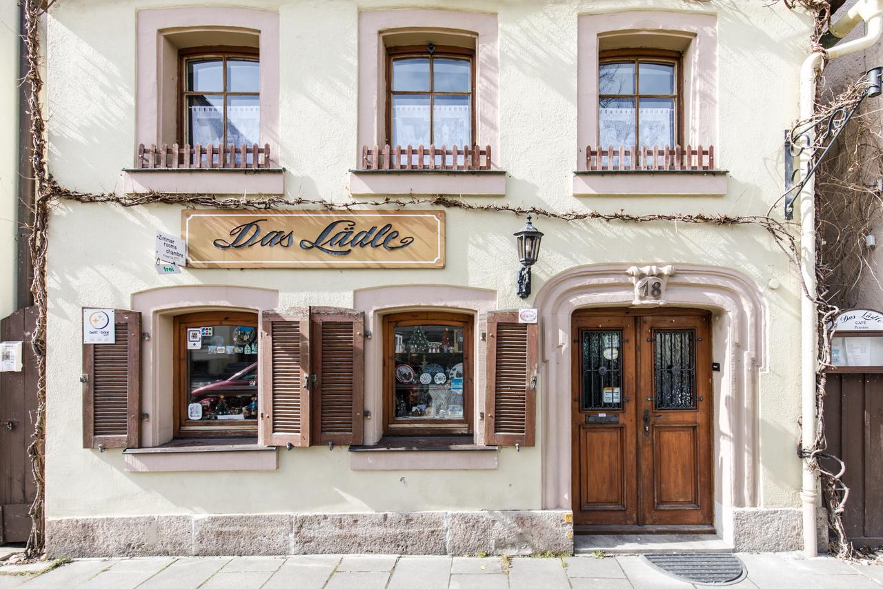 Pension „Das Laedle“ โรเทนบวร์ก อ็อบ แดร์เทาเบอร์ ภายนอก รูปภาพ